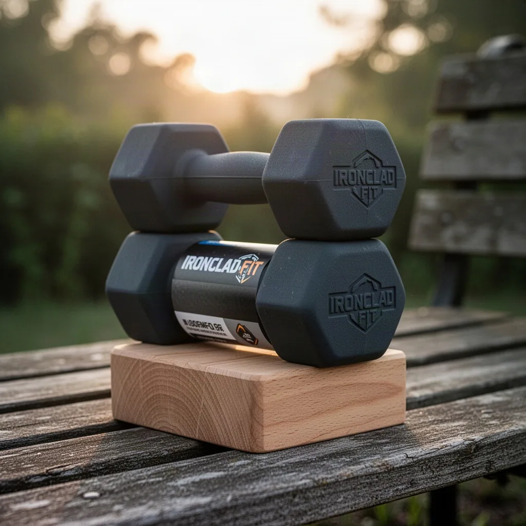 Ironclad Fit Forge Hex Dumbbell Pair
